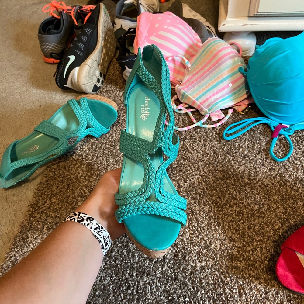 Turquoise wedge - Picture 5 of 5